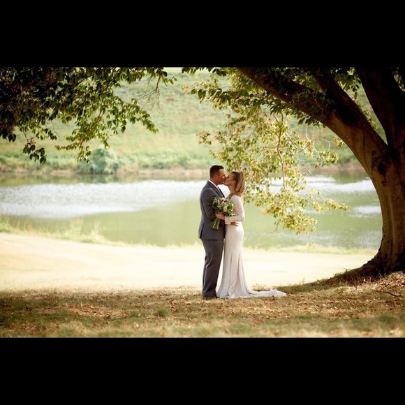 Mikaella Ivory Wedding Dress
